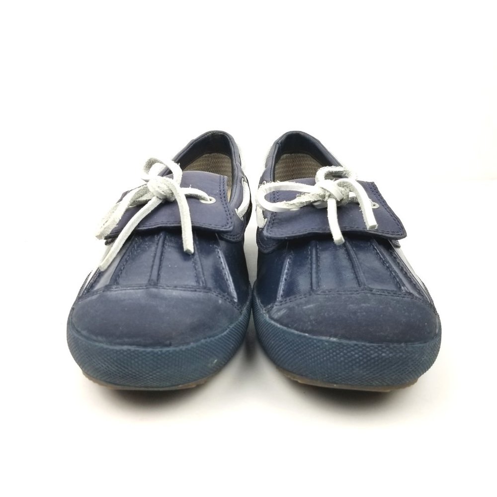 Ugg Navy Blue Ashdale Duck Moc Sheepskin Shoes - Picture 2 of 9